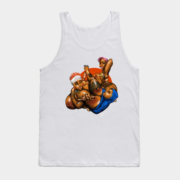 NKDROSE 2 Tank Top by Timzartwork